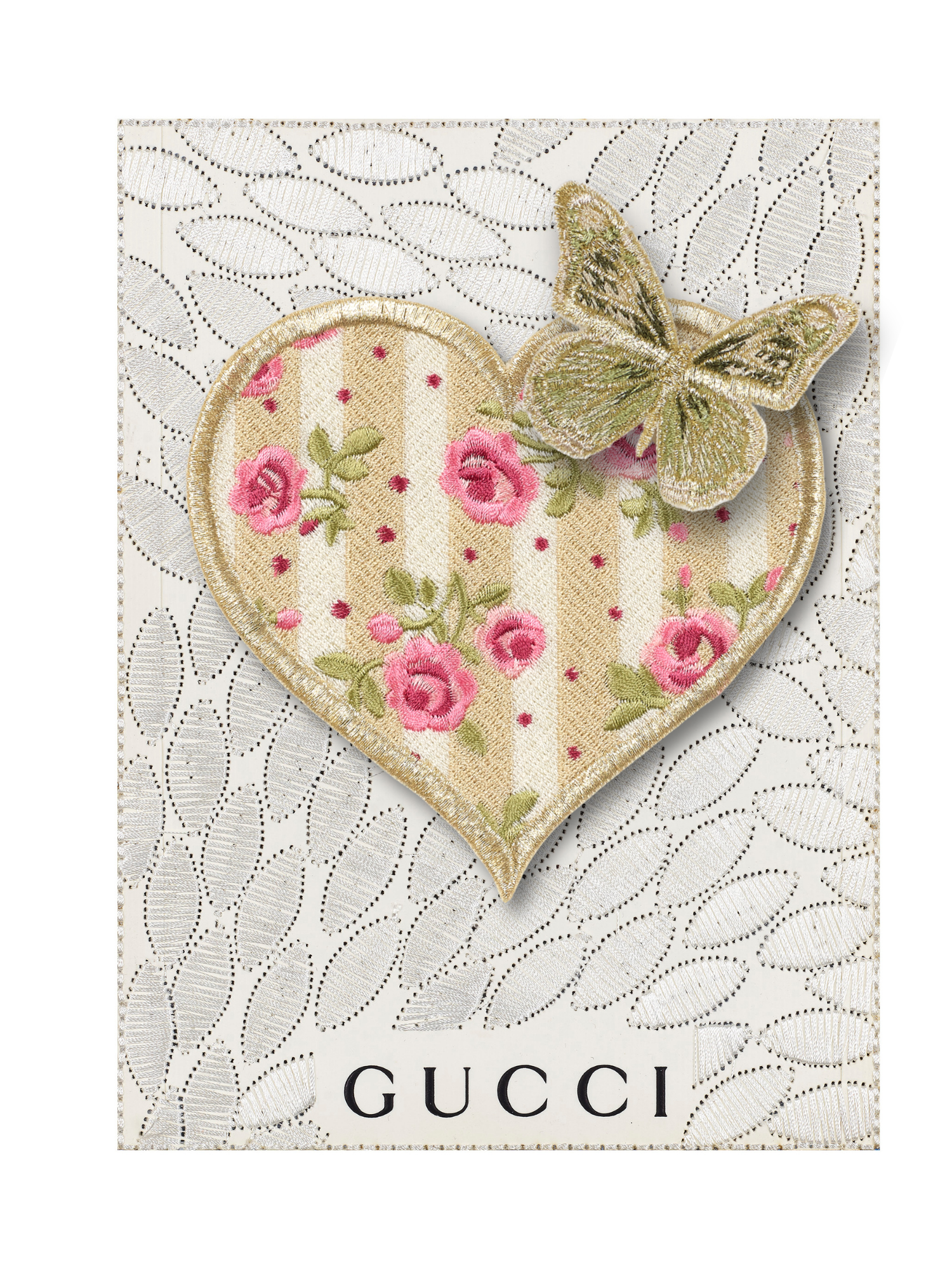 Reverie floral heart 6"x8"