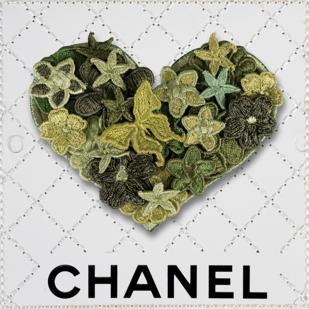 Petite Gypsy Heart 5”x5” - Hemp