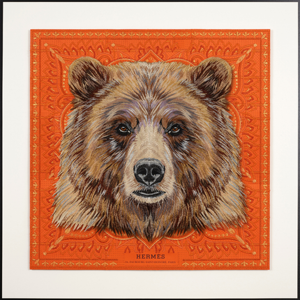 Grizzly Bear 26"x26"