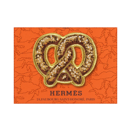 Pretzel 8"x6"