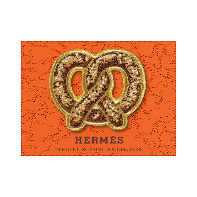 Pretzel 8"x6"