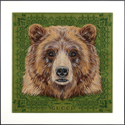 Grizzly Bear 26"x26"