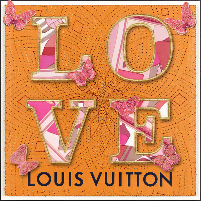 Love Pink 12"X12"