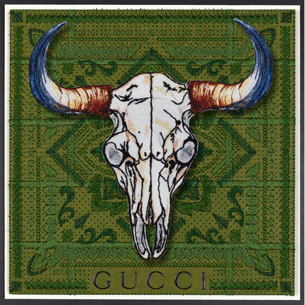 Steer Skull 12"x12"