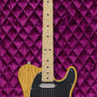 Eggplant quilted velvet
