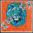 Hermes Orange / Blue