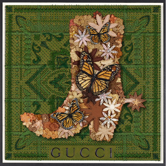 Gypsy Boot 12"x12"
