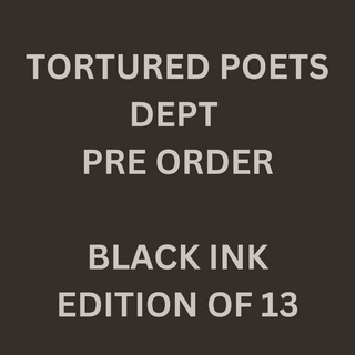 Tortured Poets Department Black Ink Pre Order