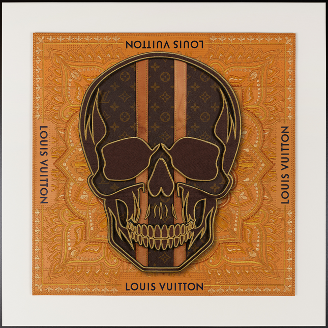 Memento Mori LV Monogram 26"x26"