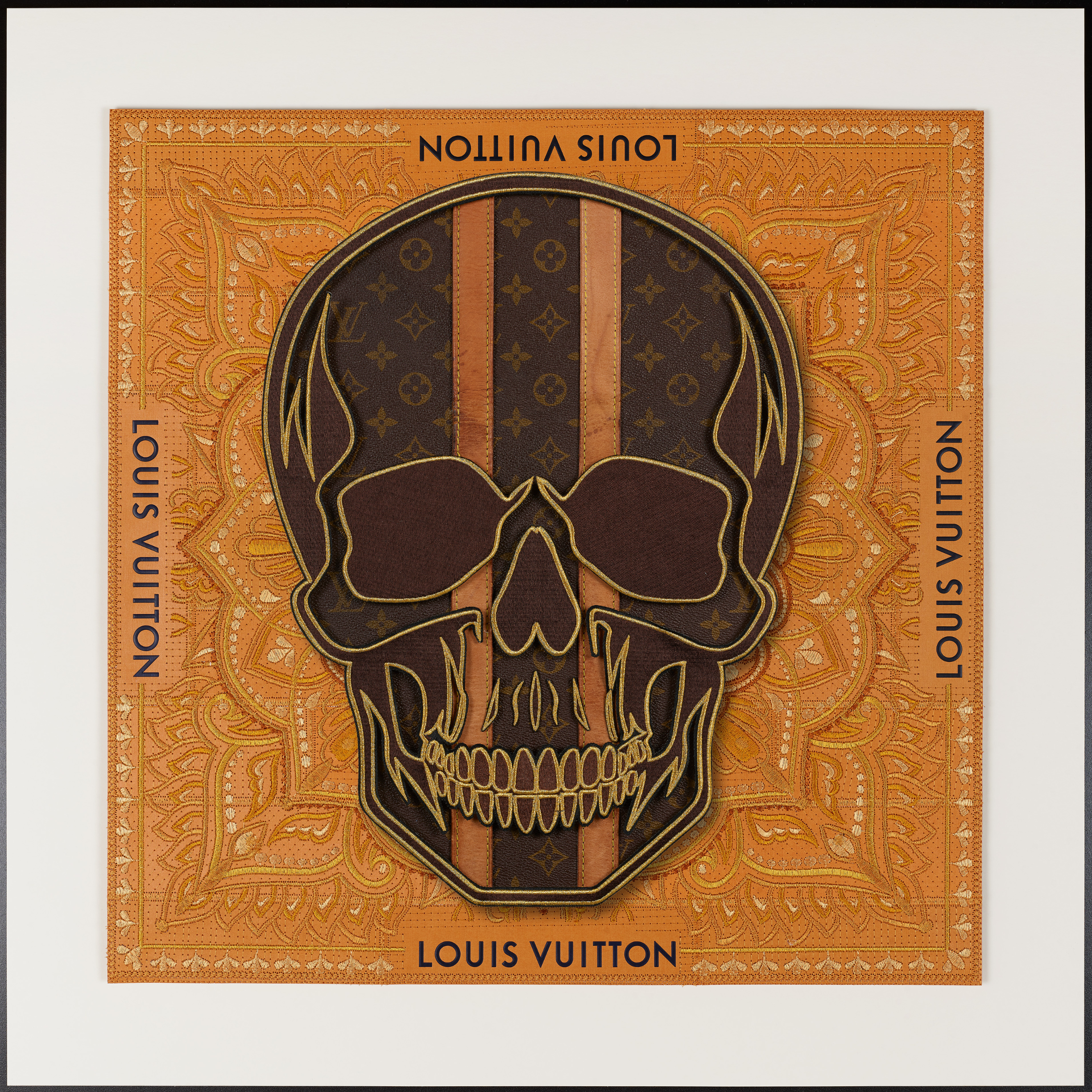 Memento Mori LV Monogram 26"x26"