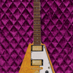 Esquire Purple quilted velvet