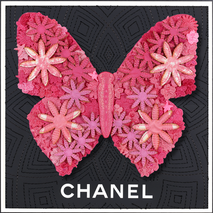 GYPSY BUTTERFLY 12"X12"