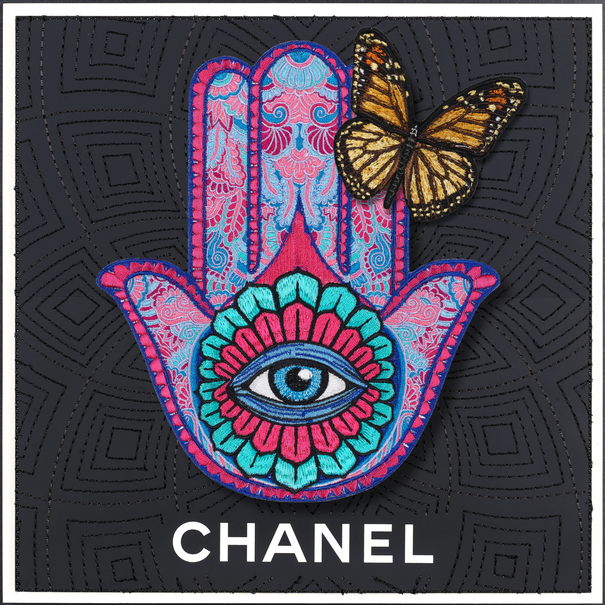 HAMSA 12"X12"