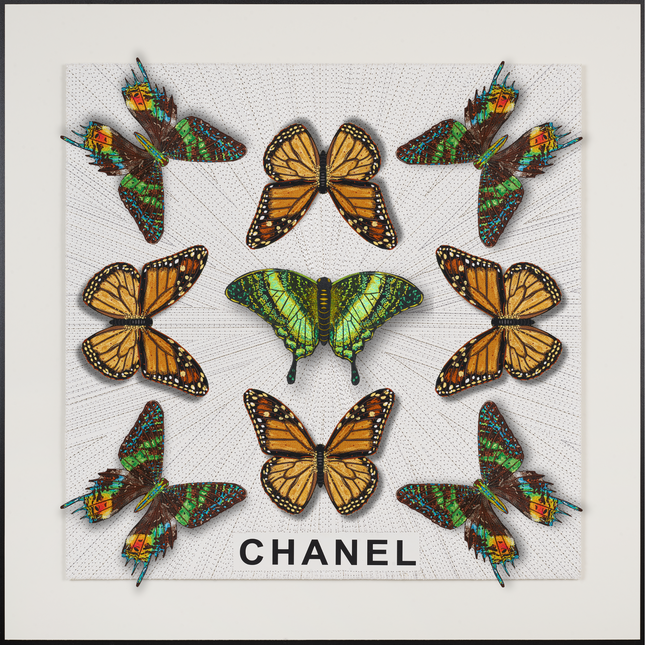 Luxury Butterfly Mandala 6- 26”X26”