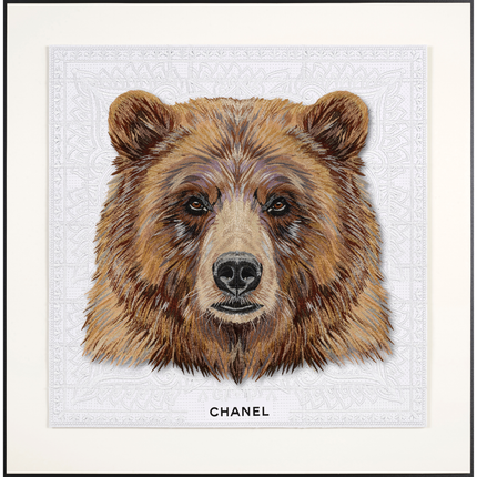 Grizzly Bear 26"x26"