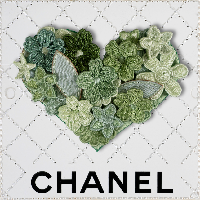 Petite Gypsy Heart 5”x5” - Mint