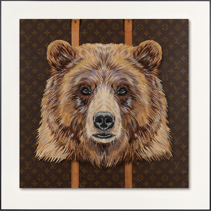 Grizzly Bear 26"x26"