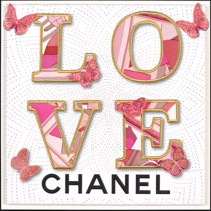 Love Pink 12"X12"