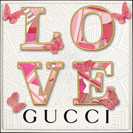 Love Pink 12"X12"