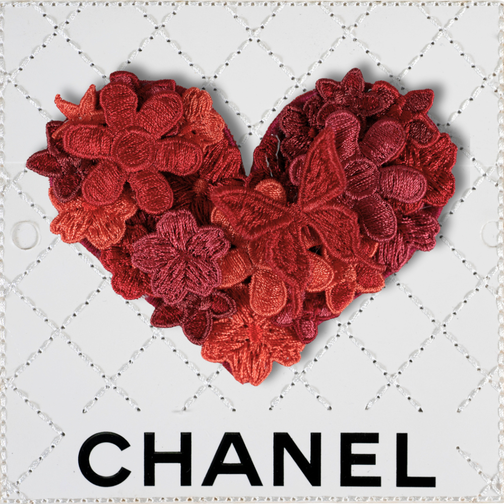 Petite Gypsy Heart 5”x5” - Chili