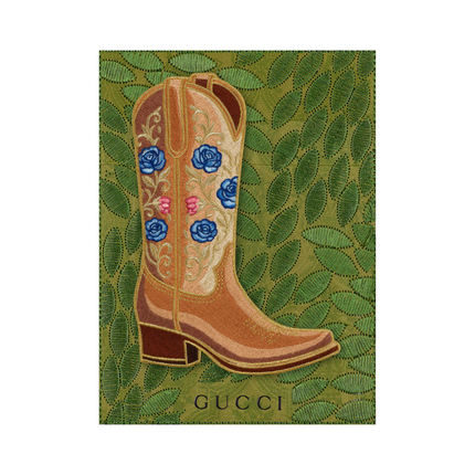 Cowgirl Boot 6"x8"