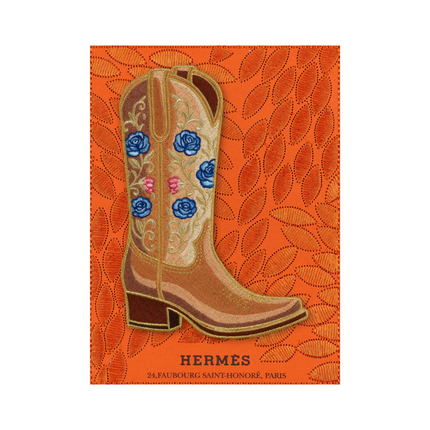 Cowgirl Boot 6"x8"