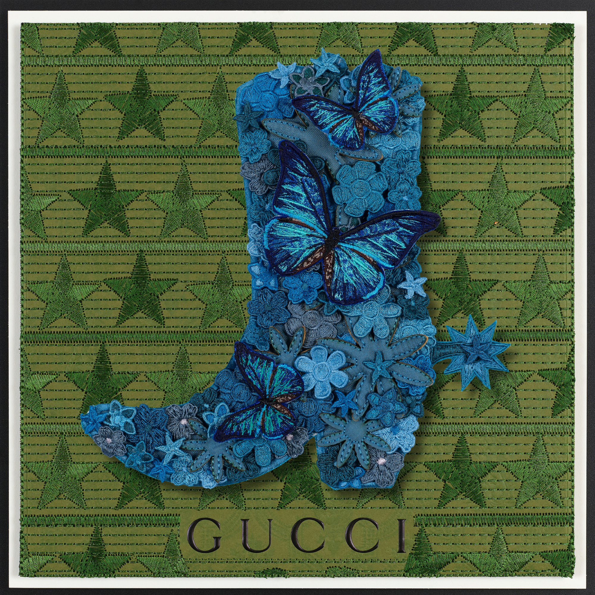 Gypsy Boot 12"x12"