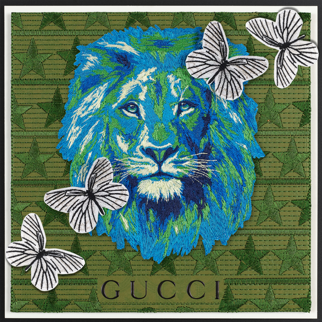 Blue Strength 12"x12"