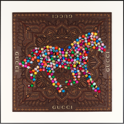 Pom Pom Trot 26"x26"