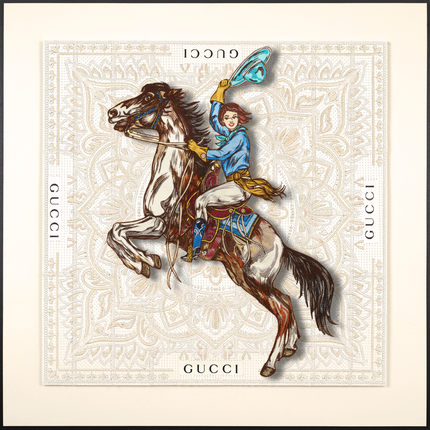 Trick Rider - Luxury 40x40