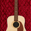 Brick Red Quilted Velvet