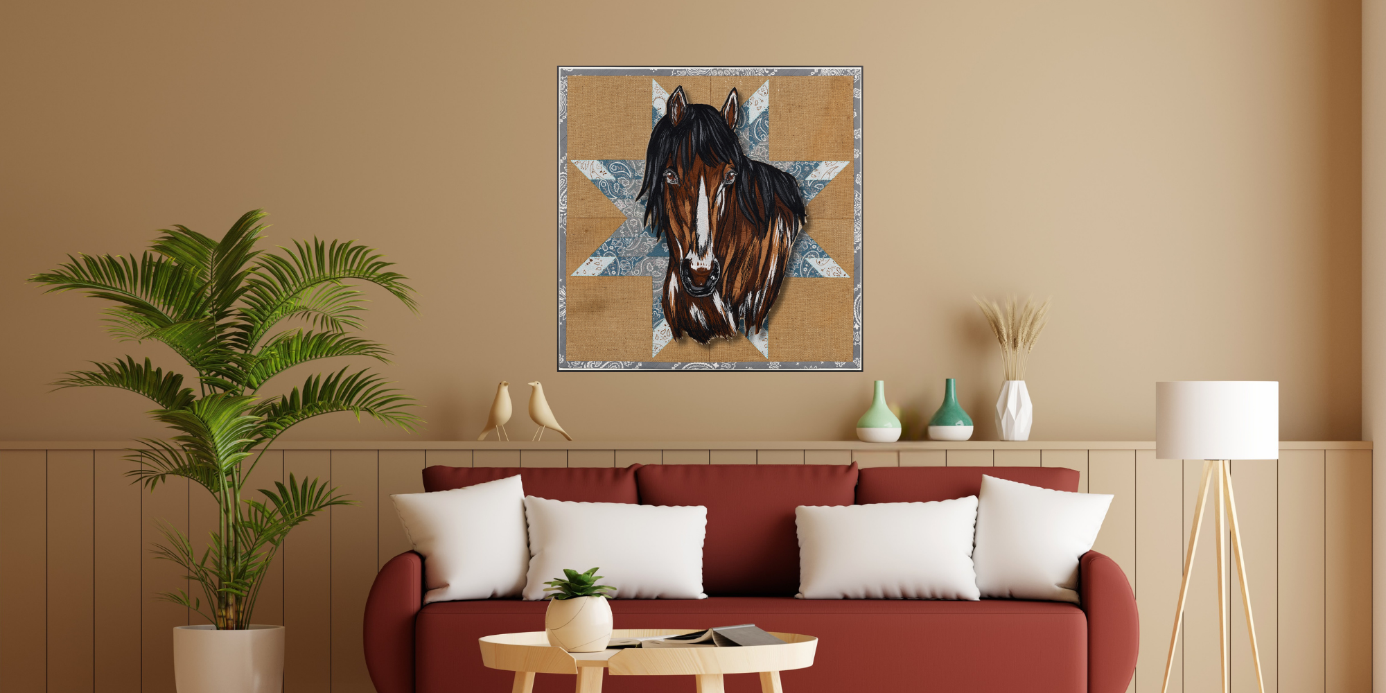 Quilted Painted Horse