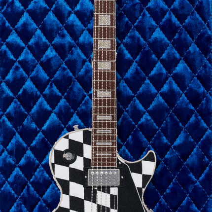 Checker Les Paul Quilted Background