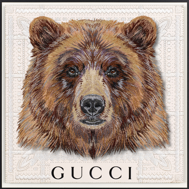 Grizzly Bear 12"x12"