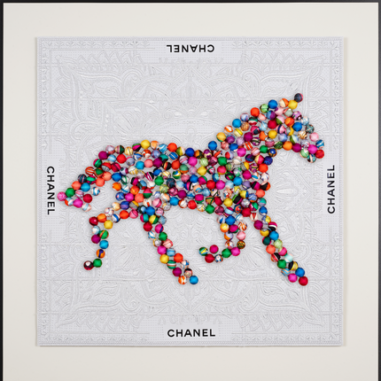Pom Pom Trot 26"x26"
