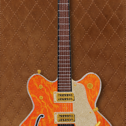 Country Gentleman with Quilted Background