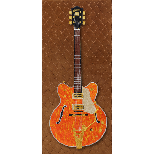Country Gentleman with Quilted Background