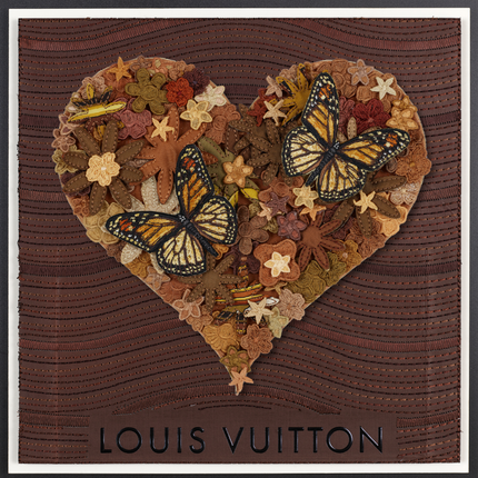 Gypsy Heart Brown 12"x12"