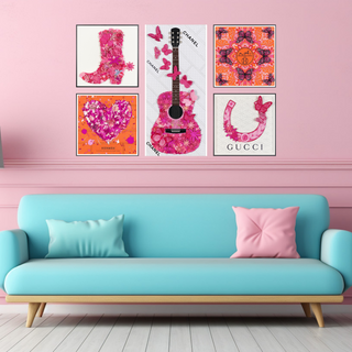 Pink 5 piece arrangement