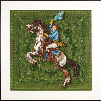 Trick Rider - Luxury 40x40