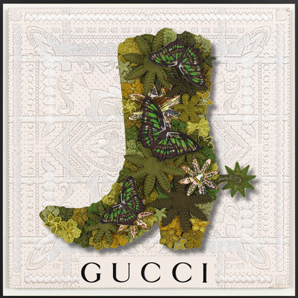 GYPSY BOOT 12"x12"