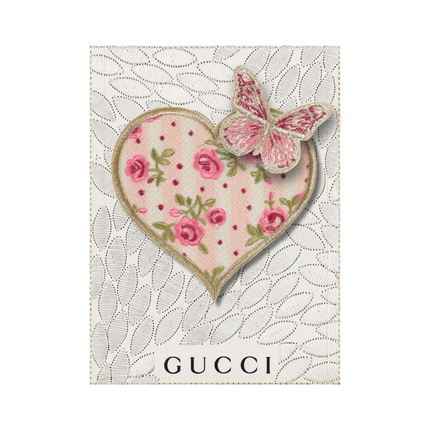 Reverie Floral Heart 6"x8"