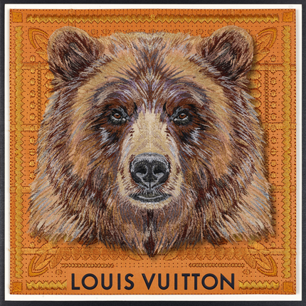 Grizzly Bear 12"x12"