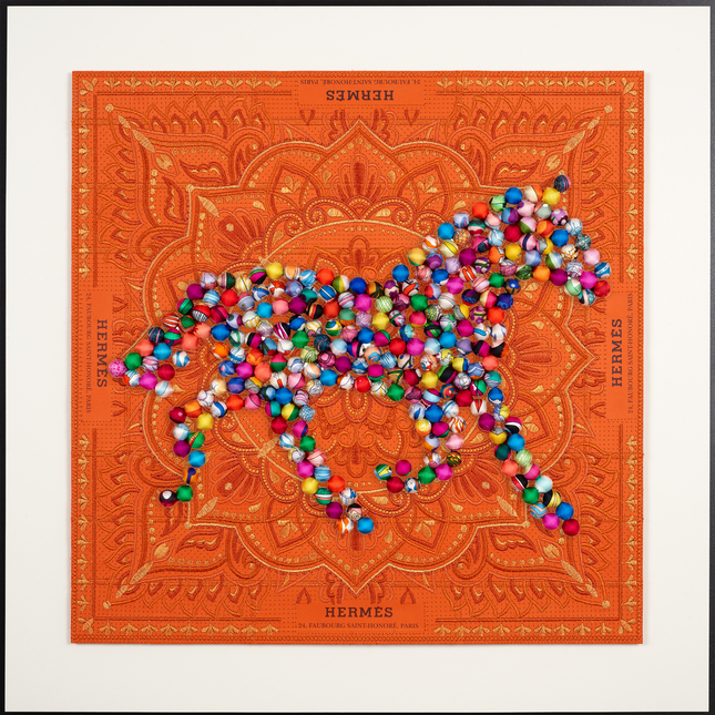 Pom Pom Trot 26"x26"