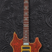 black leather tooling