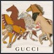Gucci White / Brown