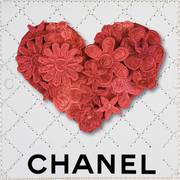 Petite Gypsy Heart 5”x5” - Jazzberry Jam