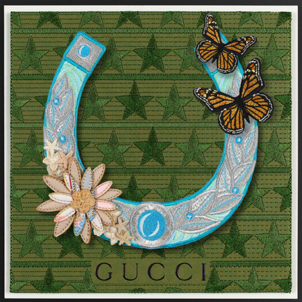 Big Luck Blue 12"x12"