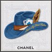 Chanel White / Blue
