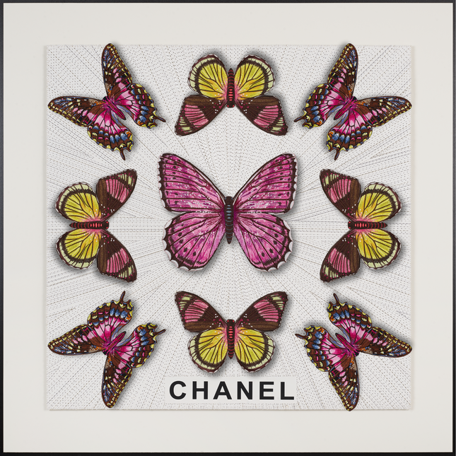 Luxury Butterfly Mandala 5- 26”X26”